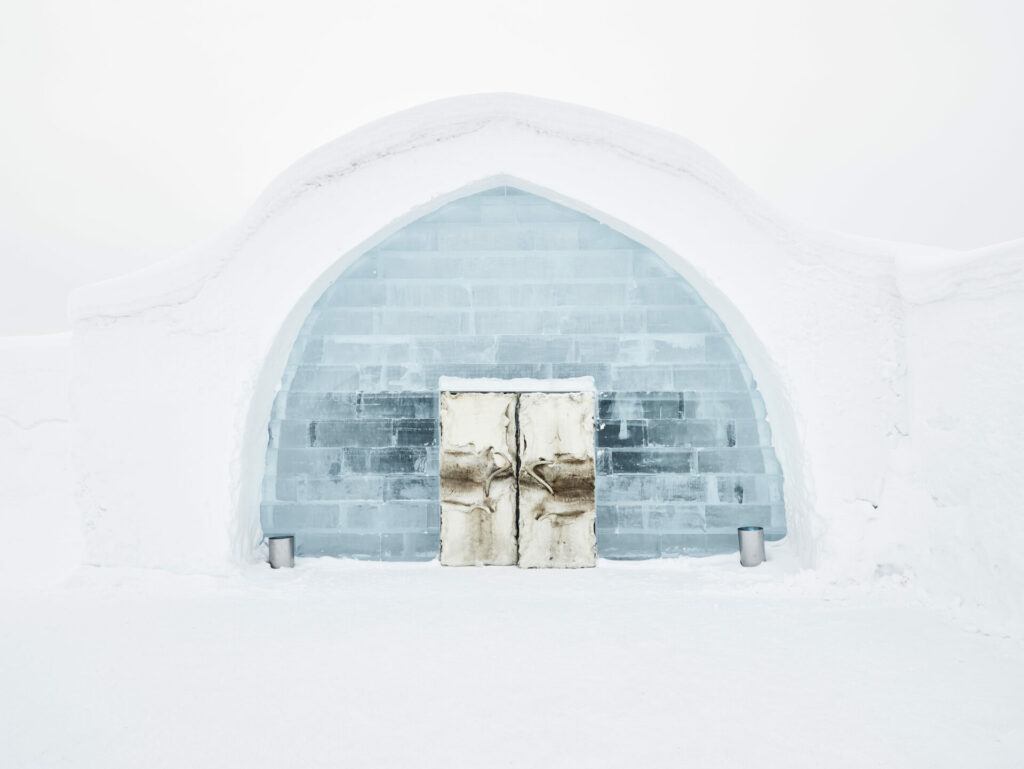 Ingang Icehotel